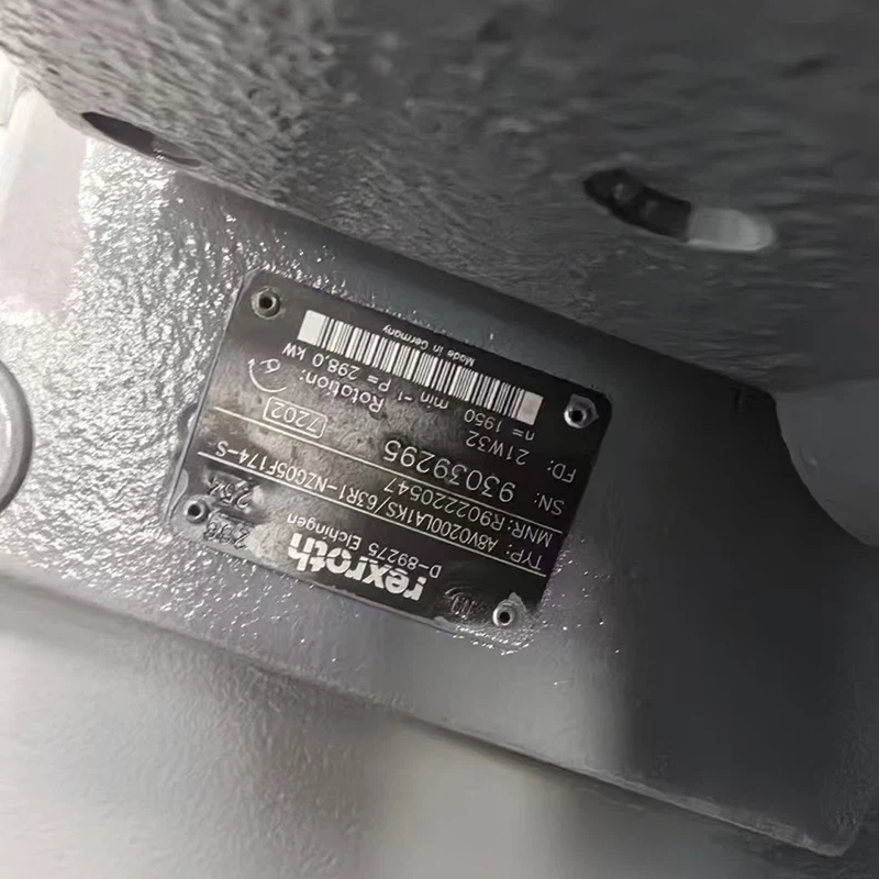 A8VO200LA1KS/63R1-NZG05F174-S Rexroth 중장비용 유압펌프 재고 있음